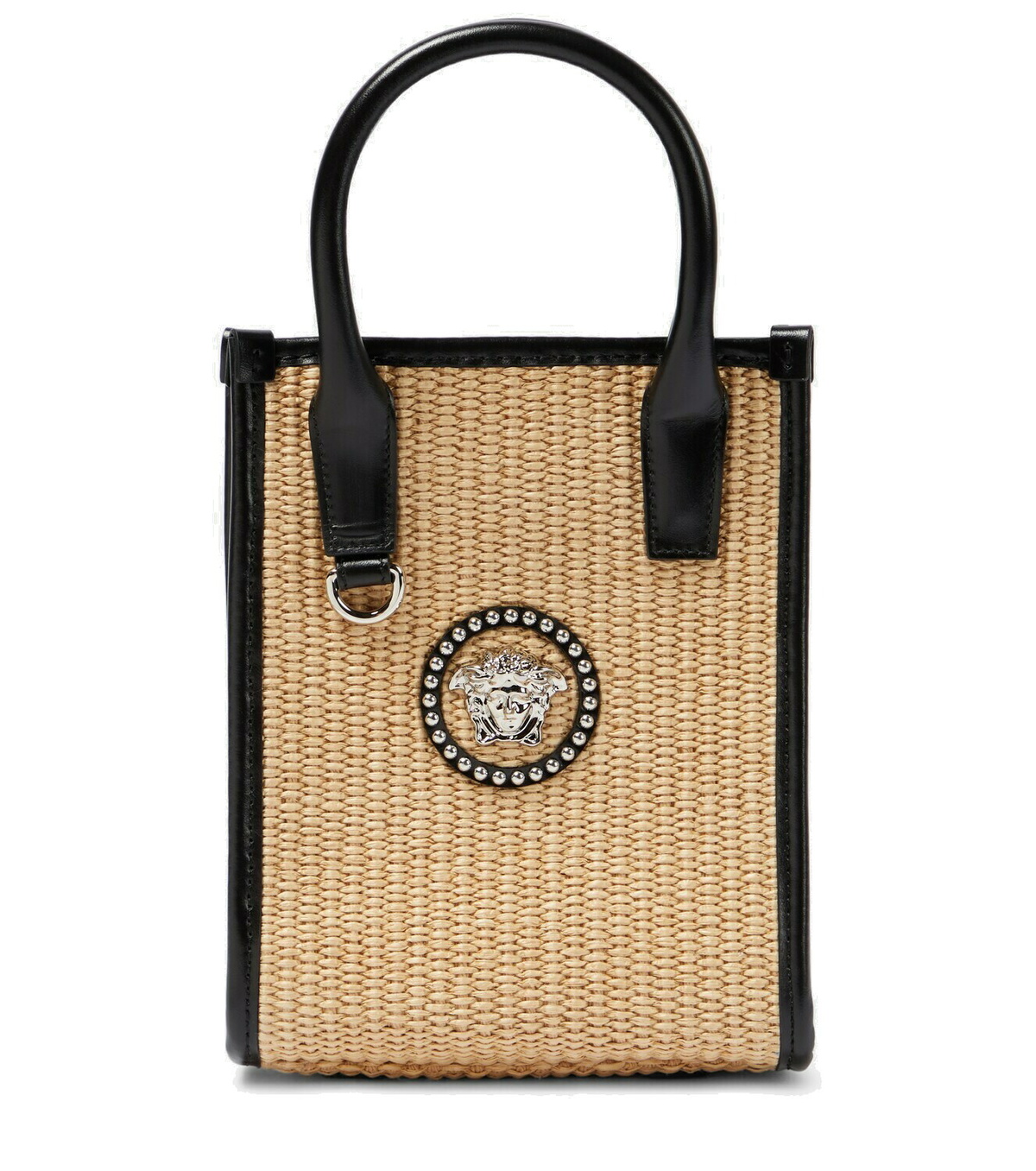 【関税&送料込】Versace Mini The Jellyfish Bag Versace La Medusa crystal-embellished Mini Bag | Silver