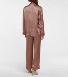 Dolce&Gabbana - Silk satin pajama shirt