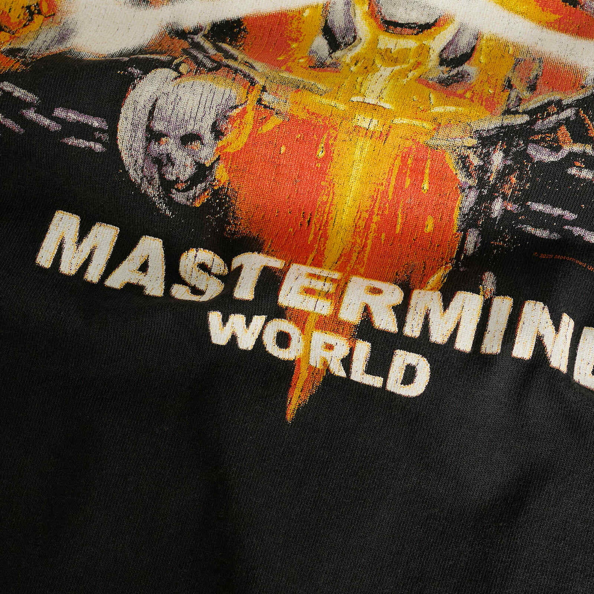 END. Men's x MASTERMIND WORLD x Motorhead Inferno T-Shirt in Black