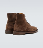 Brunello Cucinelli - Suede lace-up boots