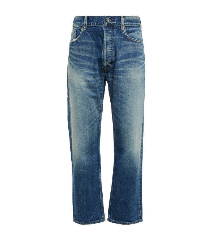 Photo: Saint Laurent - Mid-rise straight jeans
