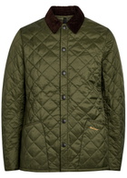 Barbour Liddesdale Quilted Nylon Jacket Green