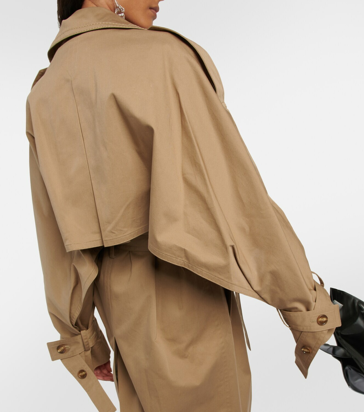 Acne Studios Cotton trench coat Acne Studios