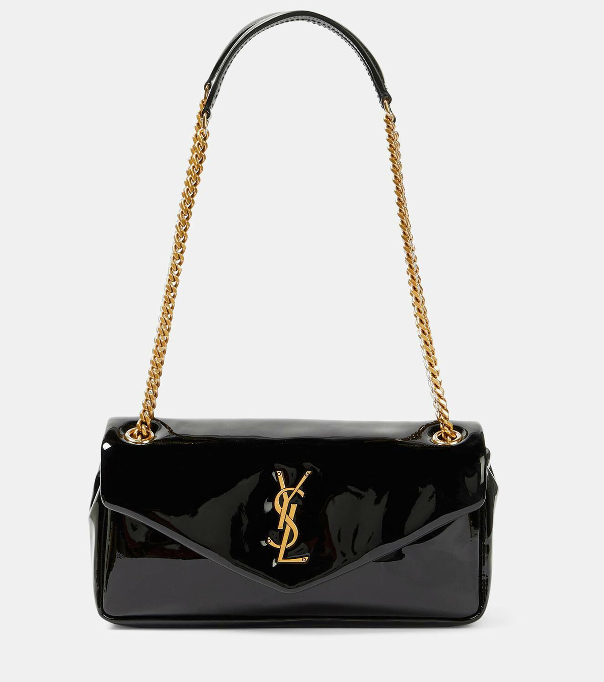 Saint Laurent Calypso patent leather shoulder bag Saint Laurent
