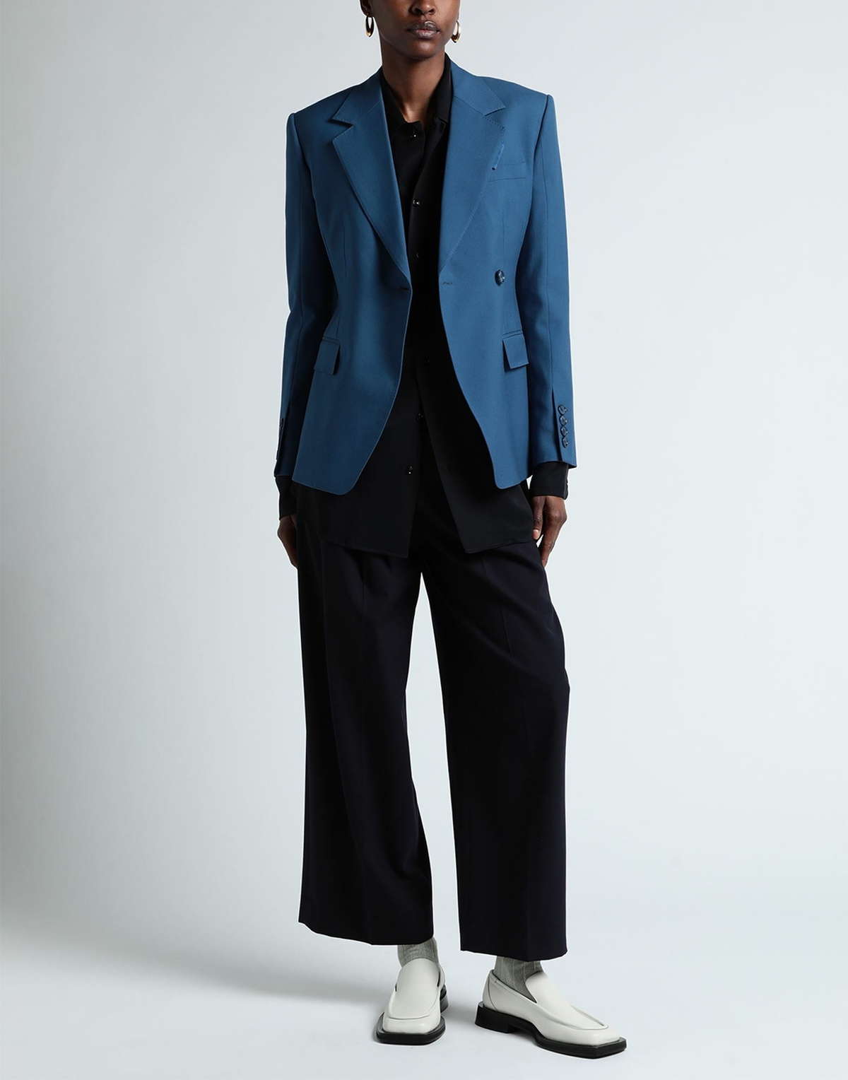 Burberry Womens Blazer in Blue