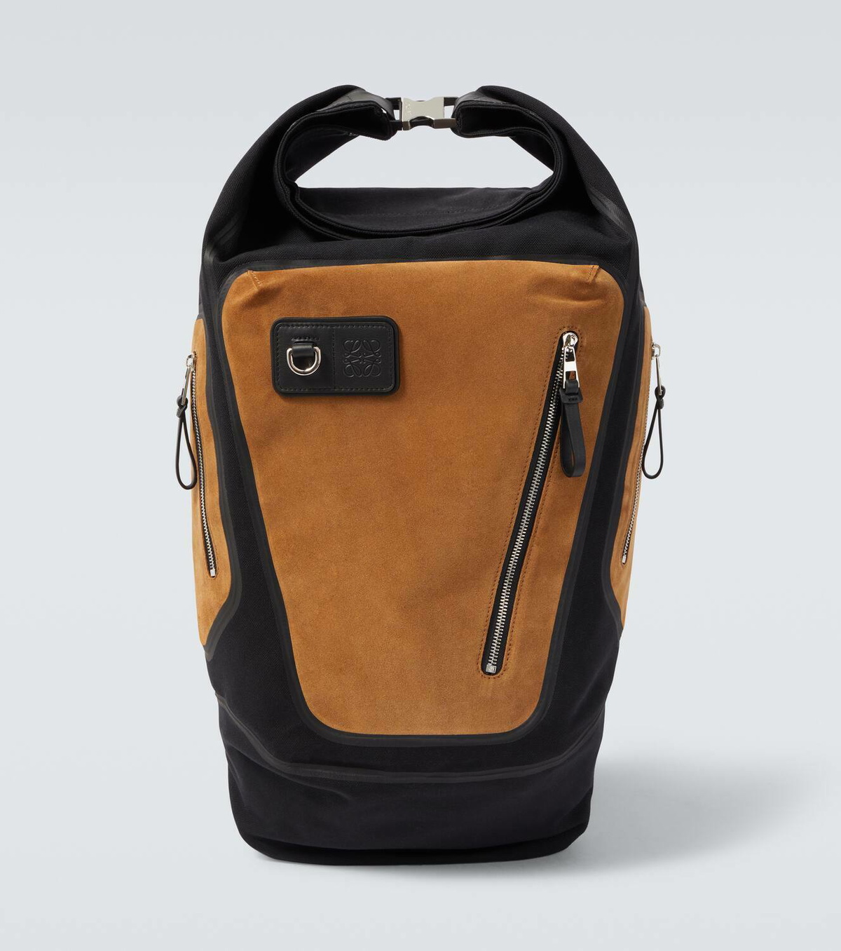 Loewe Flex canvas and suede backpack