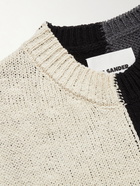 Jil Sander - Colour-Block Intarsia-Knit Sweater Vest - Multi