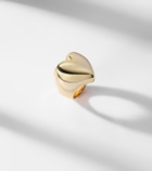 Jennifer Fisher Puffy Heart 14kt gold-plated ring