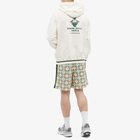 Drole de Monsieur Men's Drôle de Monsieur x Gergei Erdei Hotel Drole Hoodie in Off White/Green