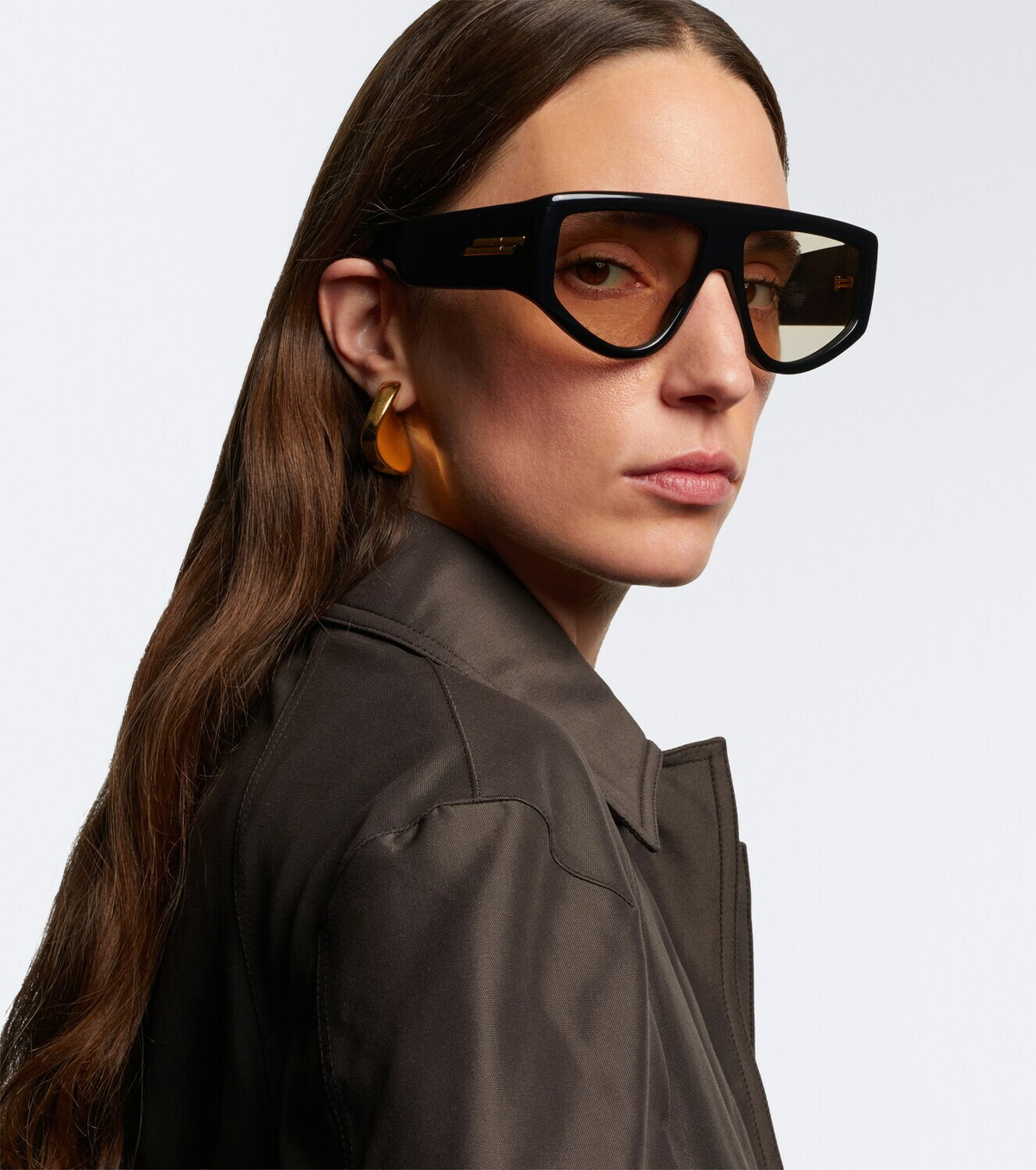 Bottega Veneta Ribbon aviator sunglasses