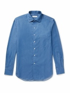 Loro Piana - André Cotton-Chambray Shirt - Blue