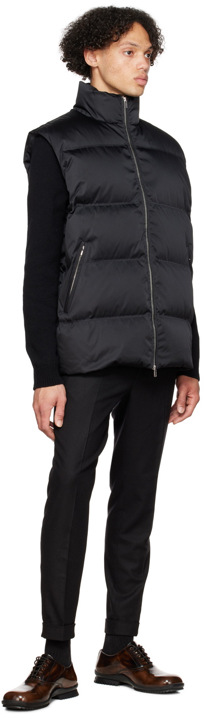 Filippa K Black Osaka Puffer Down Vest