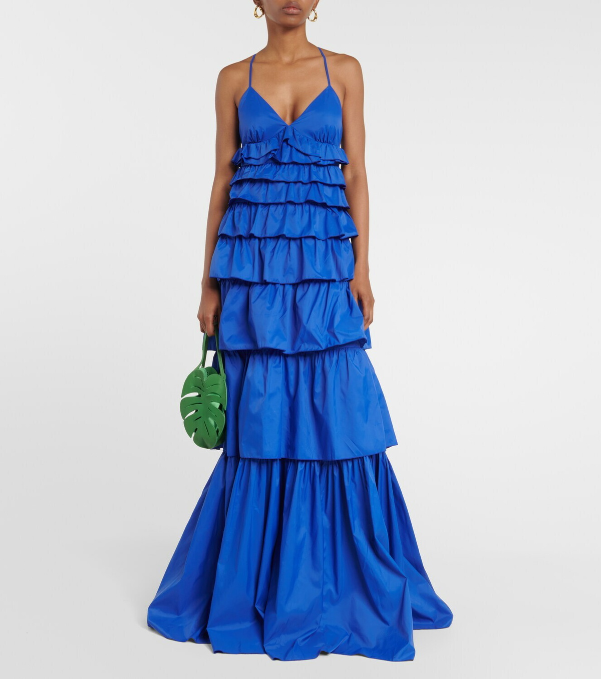 Staud Tiered ruffled maxi dress Staud