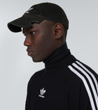 Balenciaga - x Adidas logo cotton baseball cap