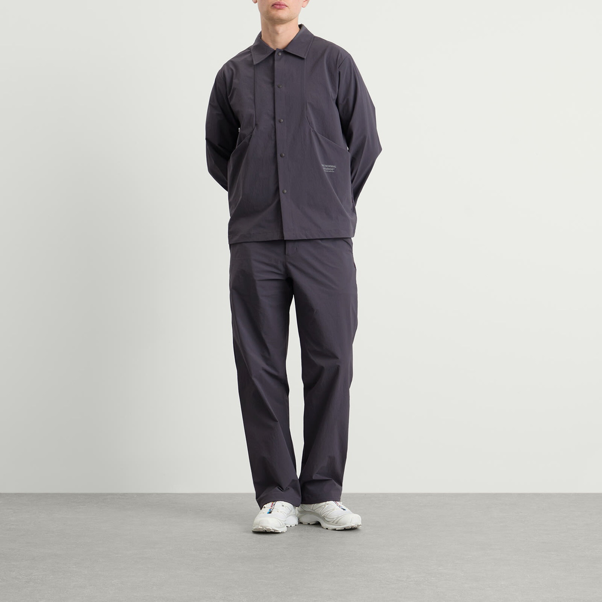 Pas Normal Studios Men's Off-Race Tech Trousers in Steel