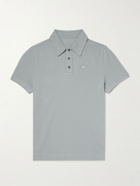 Canada Goose - Beckley Logo-Appliquéd Paneled Cotton-Piqué Polo Shirt - Gray