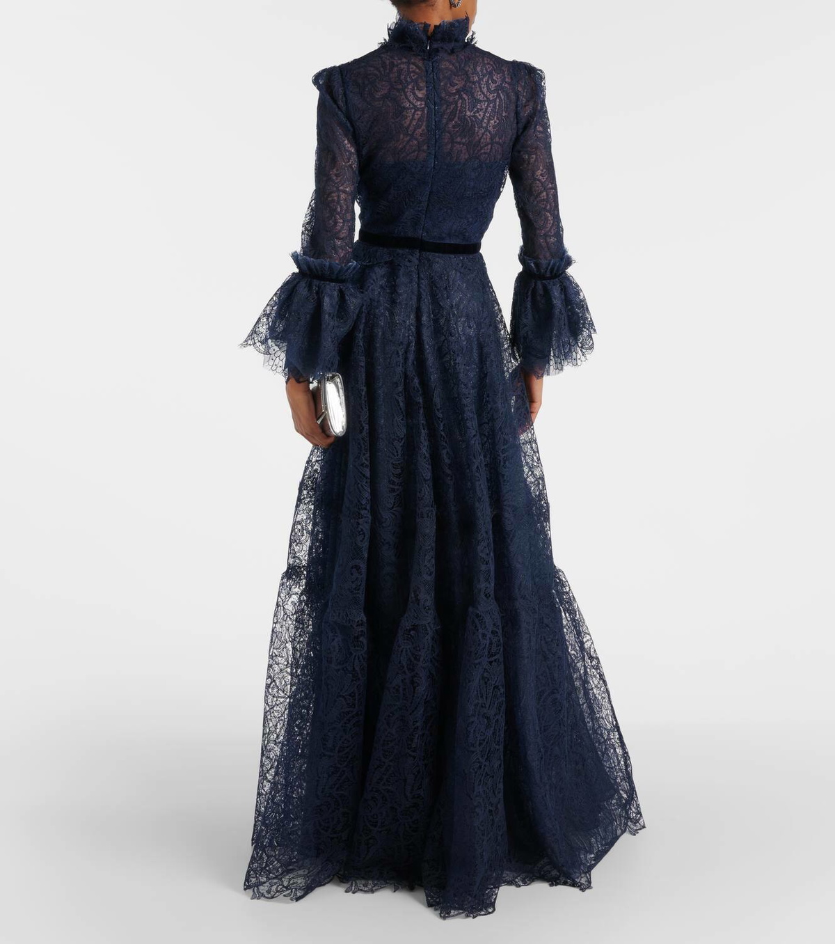 COSTARELLOS コスタレロス ワンピース Tiered linen maxi 807173 Costarellos Tiered linen maxi dress Costarellos