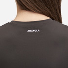 Adanola Women's Ultimate Short Sleeve Top in Coffee Bean