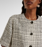 Valentino Cotton-blend tweed jacket