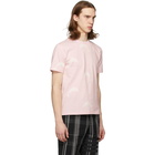 Thom Browne Pink Dolphin Icon Print T-Shirt