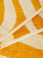 OAS - Zebra-Jacquard Cotton-Terry Beach Towel