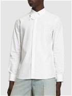 VALENTINO - Cotton Shirt W/ Flower