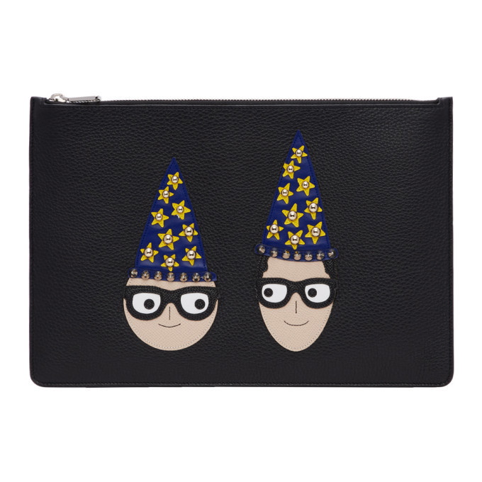 Photo: Dolce and Gabbana Black Magician Designers DGFamily Pouch