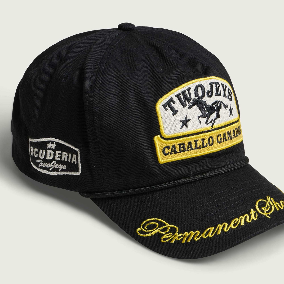 TwoJeys Caballo Ganador Cap in Black