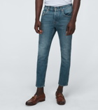 Gucci - Washed denim tapered jeans