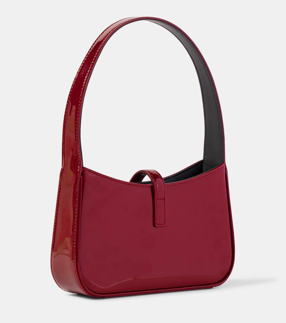 ショルダーバッグ・ポシェット SAINT LAURENT Women Shoulder Bags 779642 RED Le 5 à 7 Mini patent leather shoulder bag in red - Saint