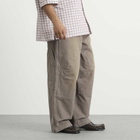 Willy Chavarria Men's Stockton Double Knee Pant in Concrete