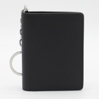 Maison Margiela Black Leather Four Stitches Card Holder