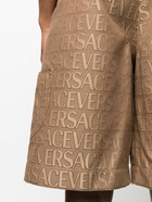 VERSACE - Bermuda Shorts With Logo