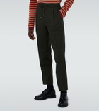 Lardini - Wool drawstring pants