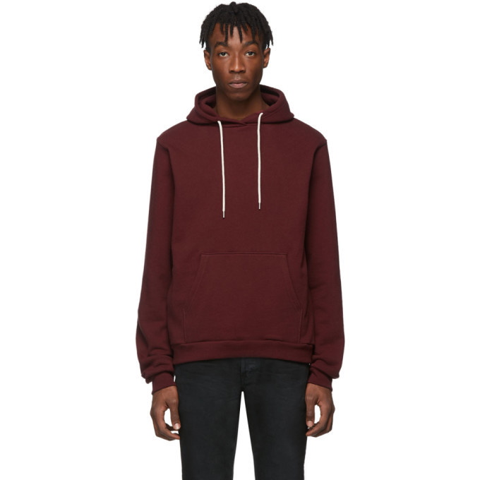 Photo: John Elliott Burgundy Beach Hoodie