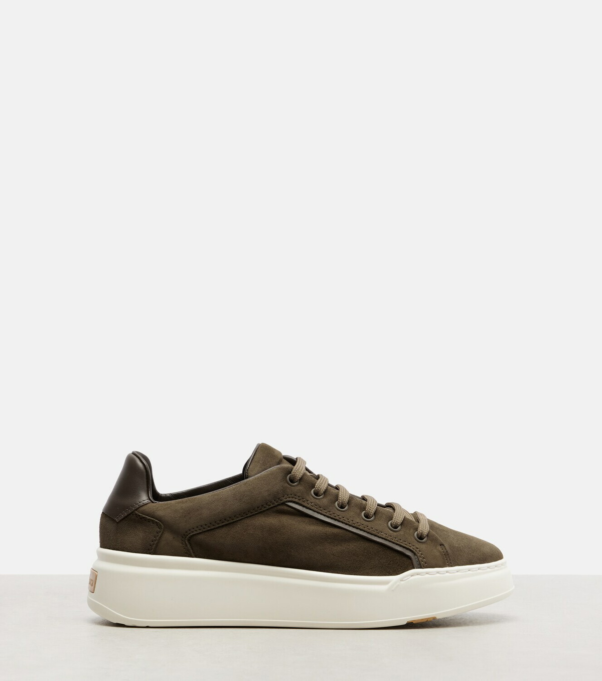 Max Mara Suede platform sneakers
