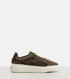 Max Mara Suede platform sneakers