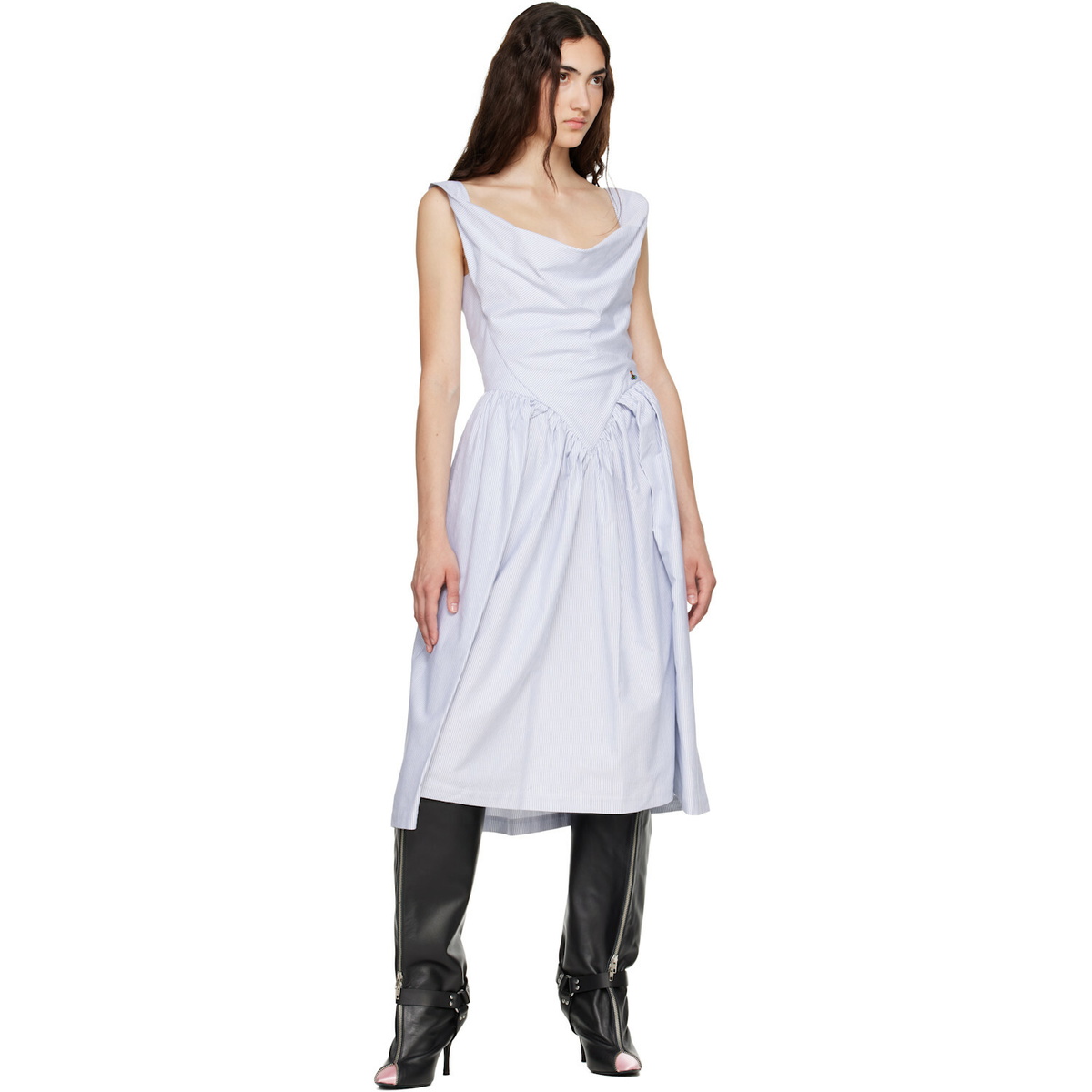 Vivienne Westwood Blue Sunday Midi Dress