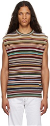 Paul Smith Multicolor Signature Stripe Vest