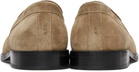 A.P.C. Beige Suede Loafers
