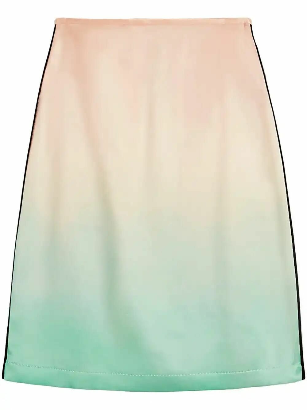 Jil Sander Off-White Pleated Midi Skirt Jil Sander