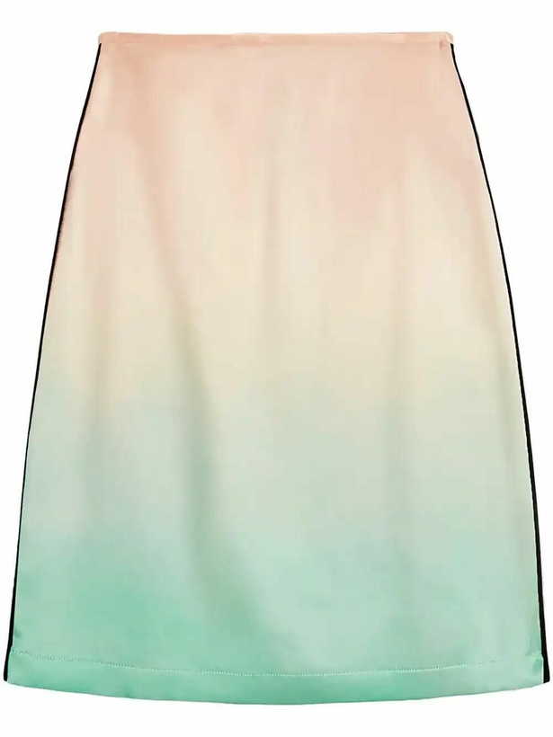 Photo: Jil Sander Gradient-Effect Skirt