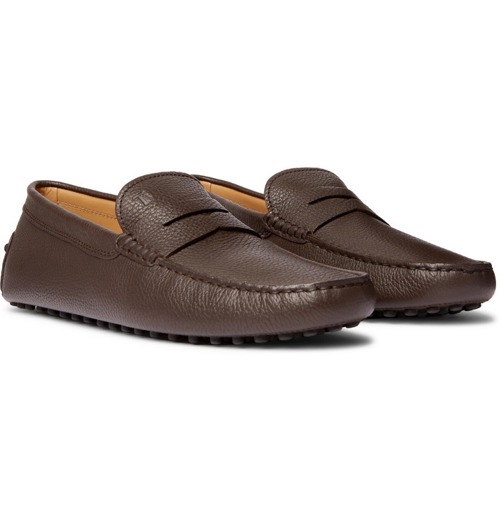 Photo: Tod's - Gommino Full-Grain Leather Penny Loafers - Brown