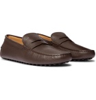Tod's - Gommino Full-Grain Leather Penny Loafers - Brown