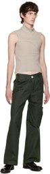 Solitude Studios SSENSE Exclusive Taupe Directions Tank Top