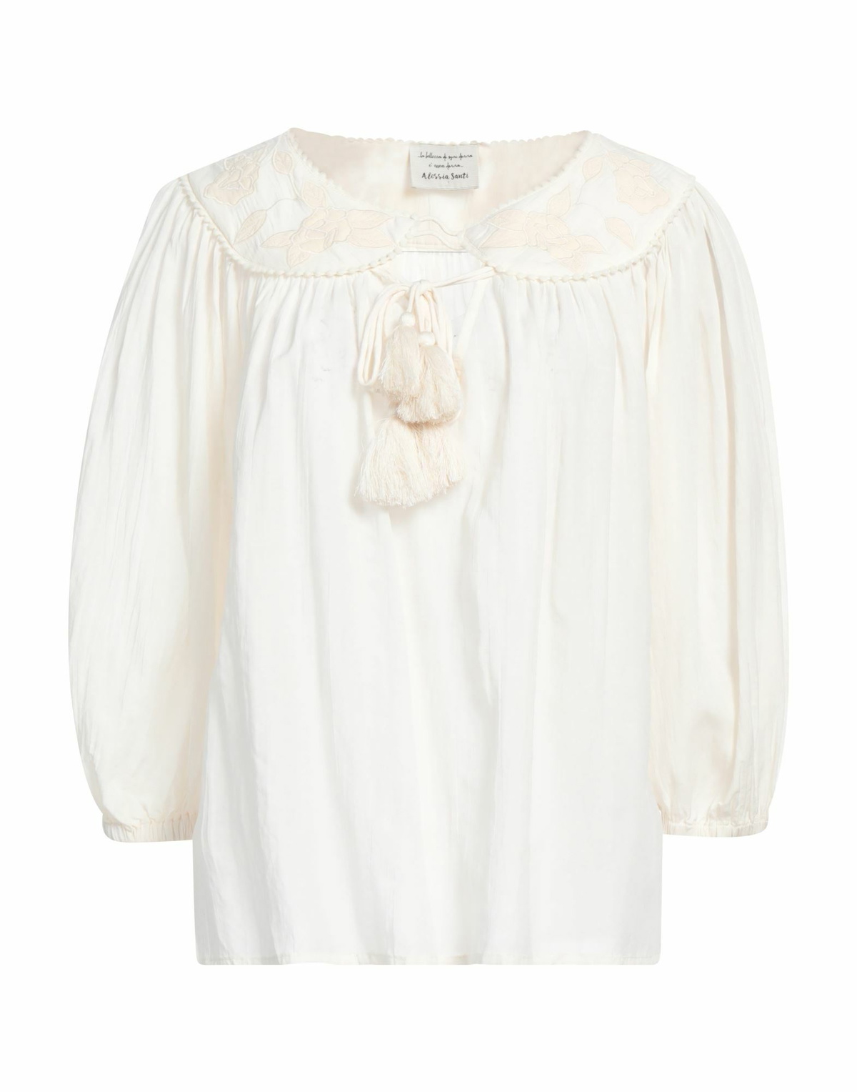 Alessia Santi Womens Top in Ivory