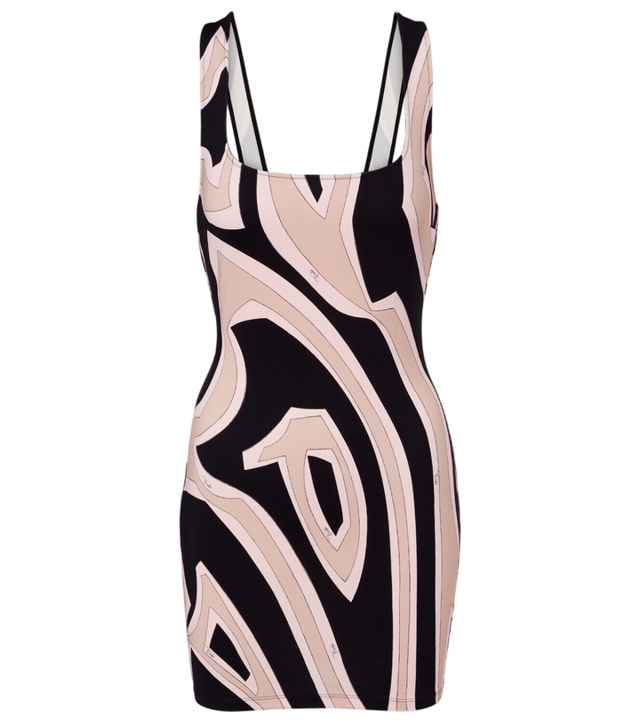 Pucci Vivara halterneck cotton minidress Emilio Pucci