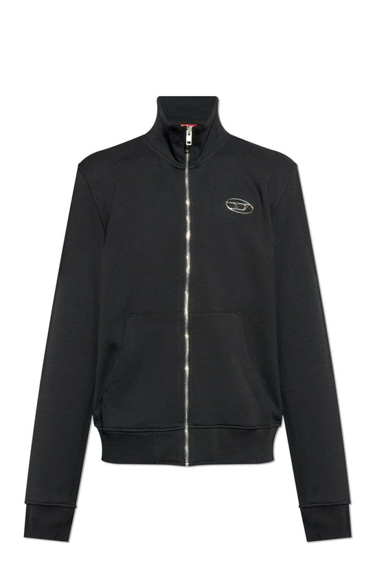 Photo: Diesel S-ginni-zip-od High Neck Sweatshirt