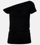 7 For All Mankind One-shoulder T-shirt