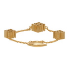 Loewe Gold Anagram Bracelet